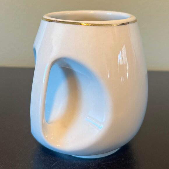 Vtg ESPAÑA Francoist Spain Coat of Arms Mug ~ Eagle of Saint John Yoke & Arrows - Picture 7 of 15